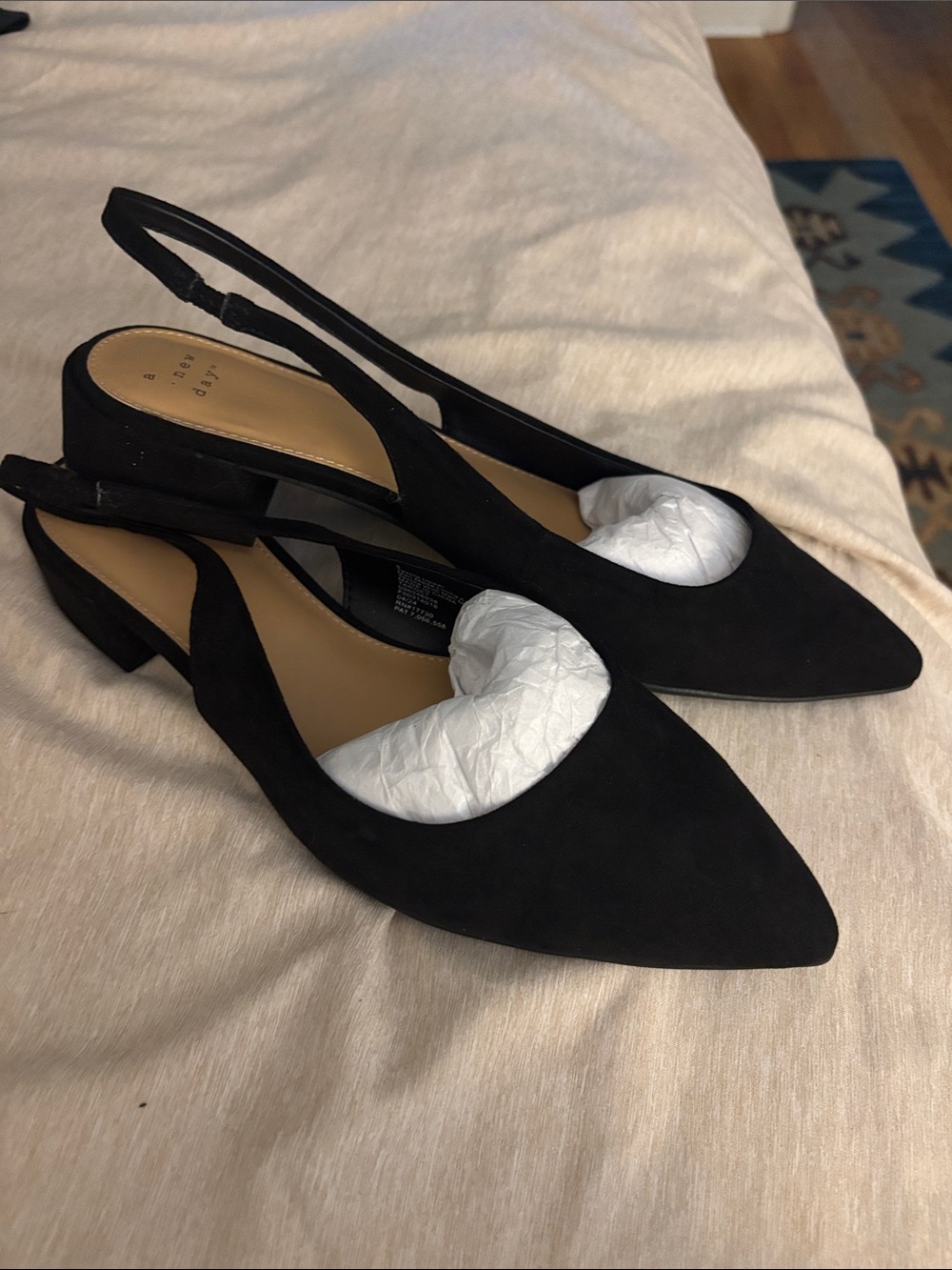 Elle Slingback Pointed-Toe Heels